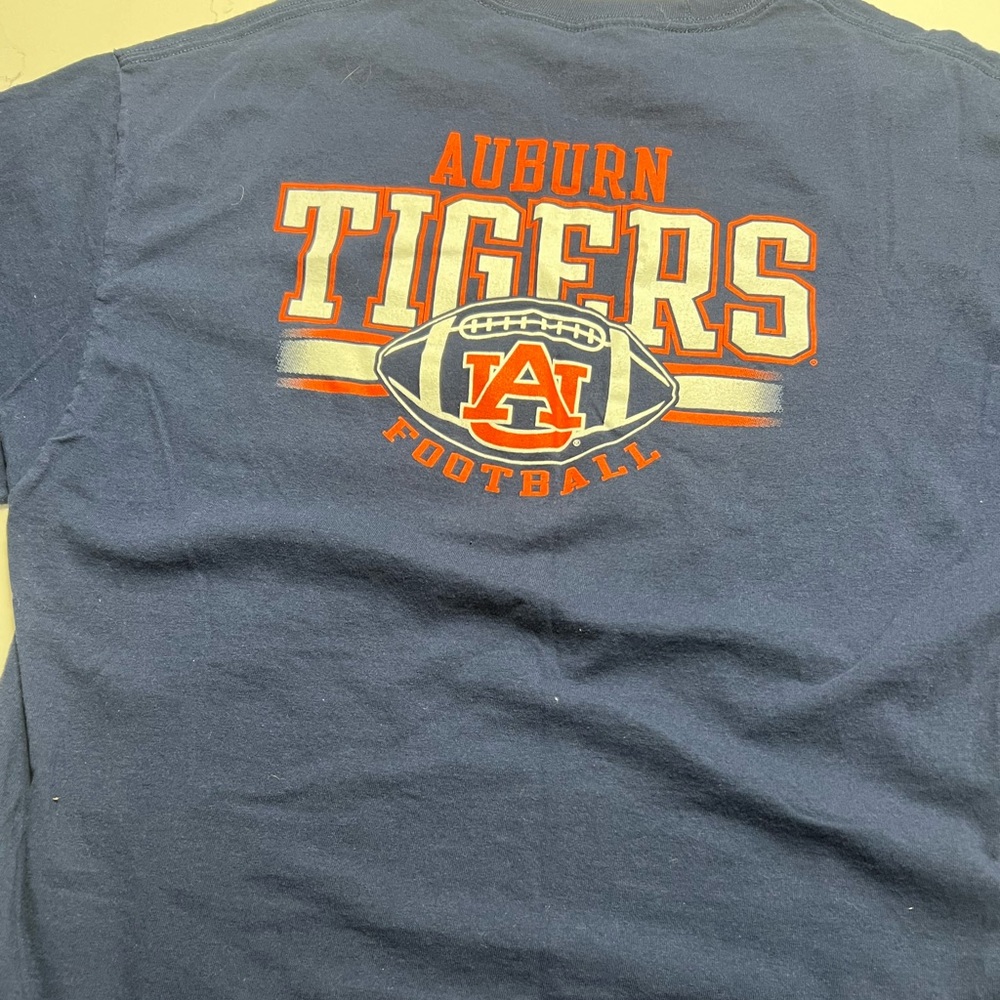 Auburn Tigers t shirts size XL. Two shirt bundle.